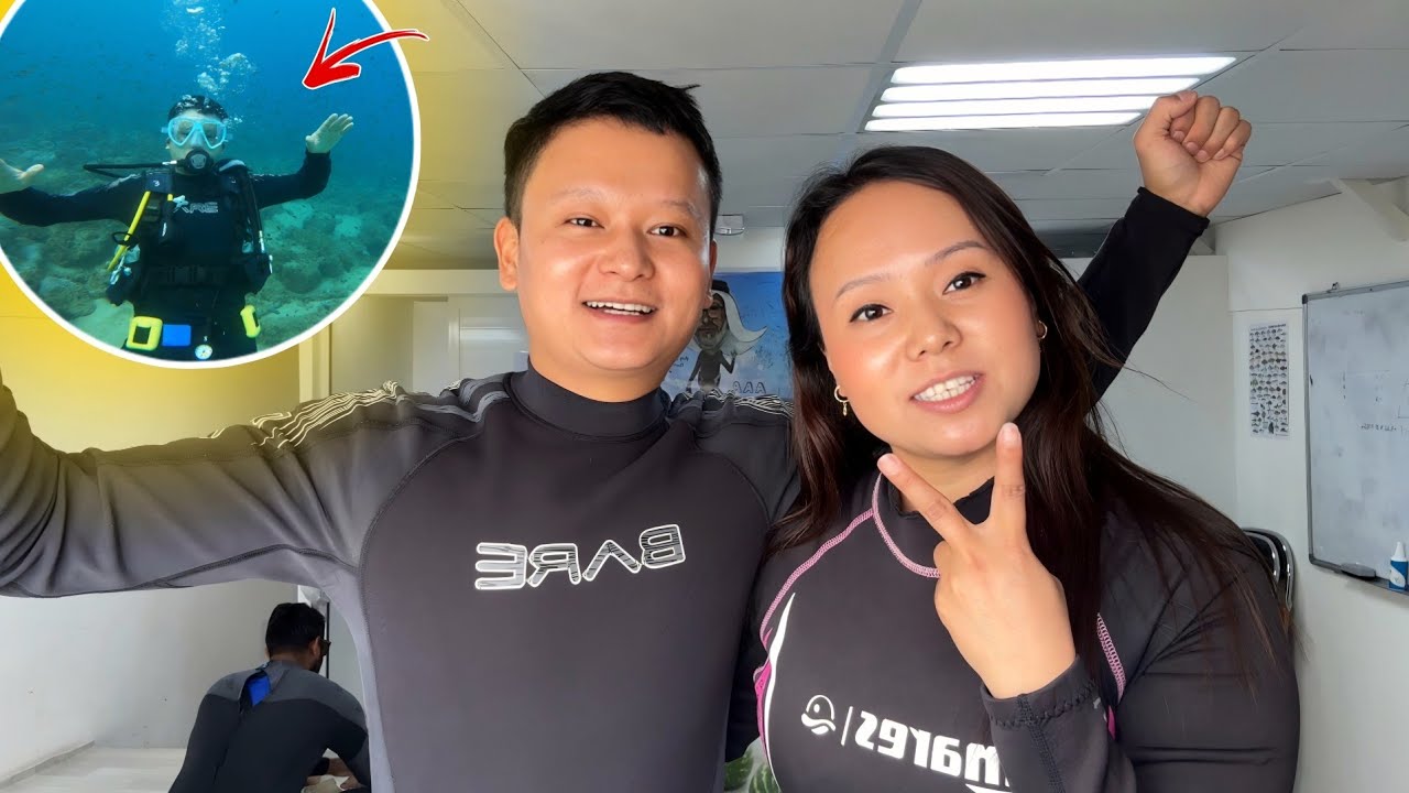 Our First SCUBA DIVING 🤿 Experience in Fujairah 🇦🇪