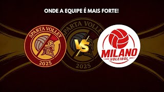 Amistoso Masculino, Pt. 2 | 17/05/2026 - Sparta 3 x Milano 2 (Set Nº 5) 
