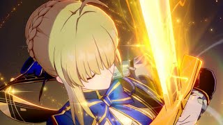 The Fated Battle! (Saber vs Old Oti and Ending) | HSR x Fate Stay Night Collab
