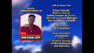 Maria Rosanna Joseph long