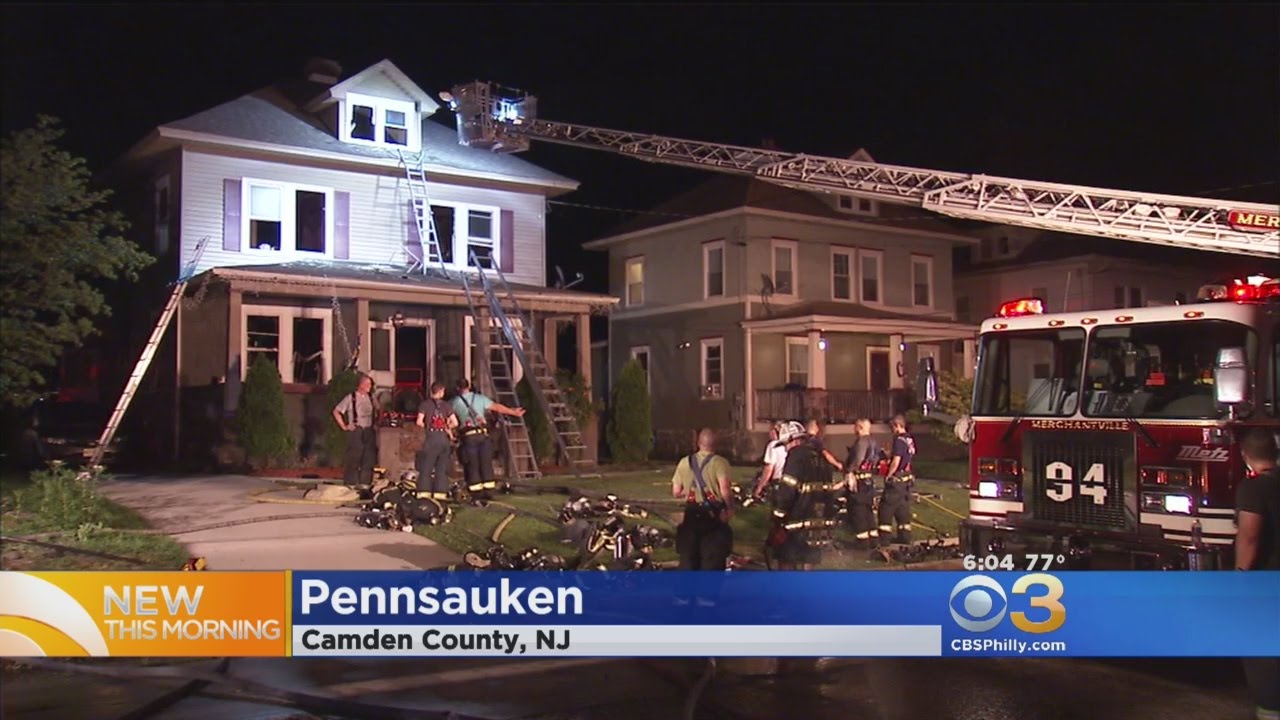 Fire Rips Through Home In Camden County - YouTube