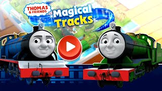 Thomas and Friends: Magic Tracks - Thomas Racing On Lava