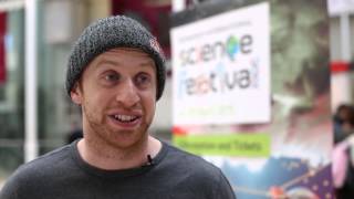 Red Bull athlete Danny MacAskill at the Edinburgh Science Festival Update