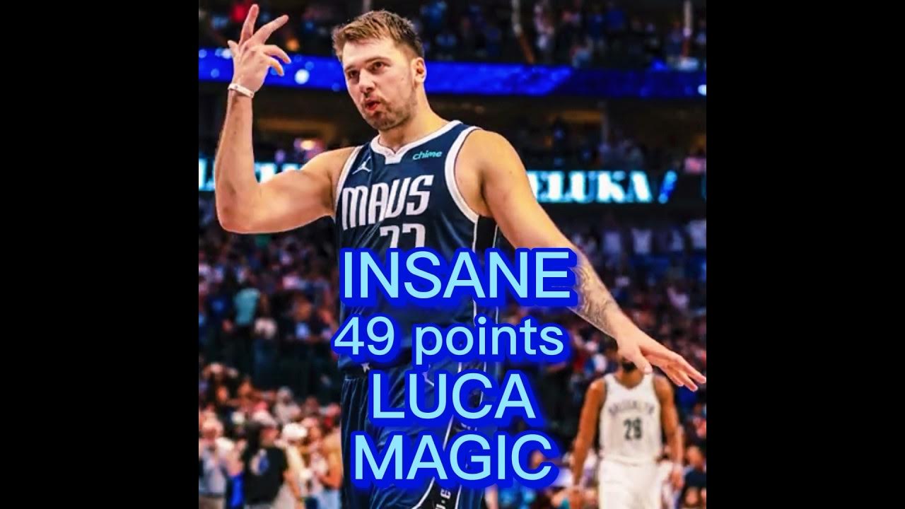 Luka Doncic Scores 49 Points. NBA Nets Vs Mavs Highlights. Mavs Win 125