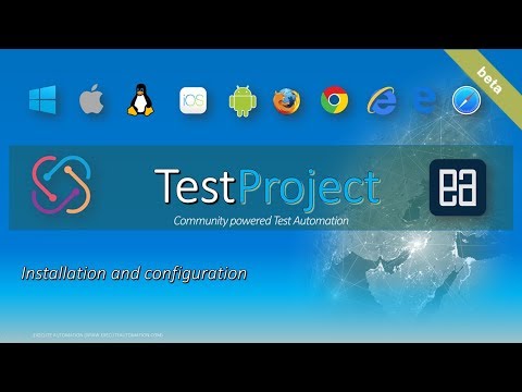 Installation and Configuration of TestProject test agent