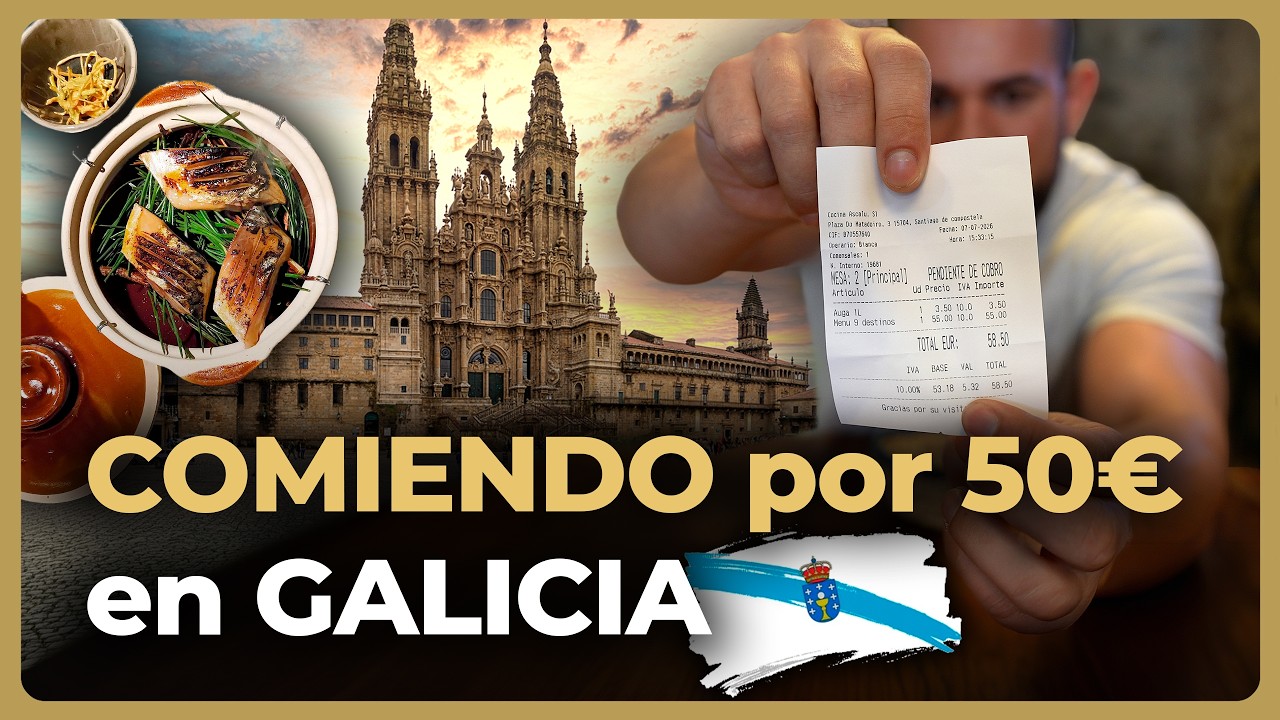 La JOYA OCULTA para comer por 50€ en SANTIAGO de COMPOSTELA