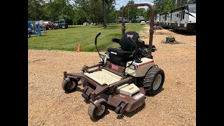 Grasshopper 329B 61in Zero Turn Mower SN388 Lot#29