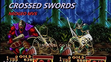 Crossed Swords - Attract Demo - NeoGeo MVS Arcade - ADK/SNK - 1080p60