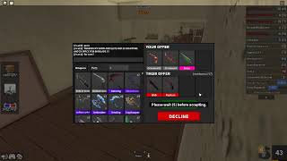 I trade away my ORNAMENT1 SET for RUPTURE AND WEB it is W/F/L