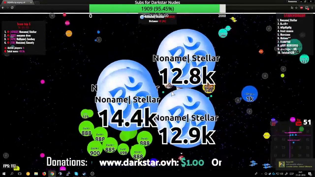 Agar.io - American Tournament Agar 2018 #3 - Highlights