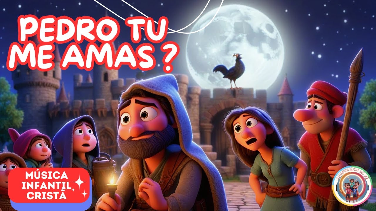 Pedro tu me amas? - Música infantil Cristã - YouTube
