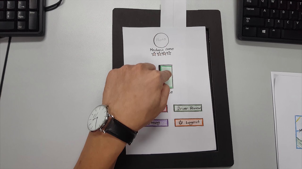 User E Paper Prototype - YouTube