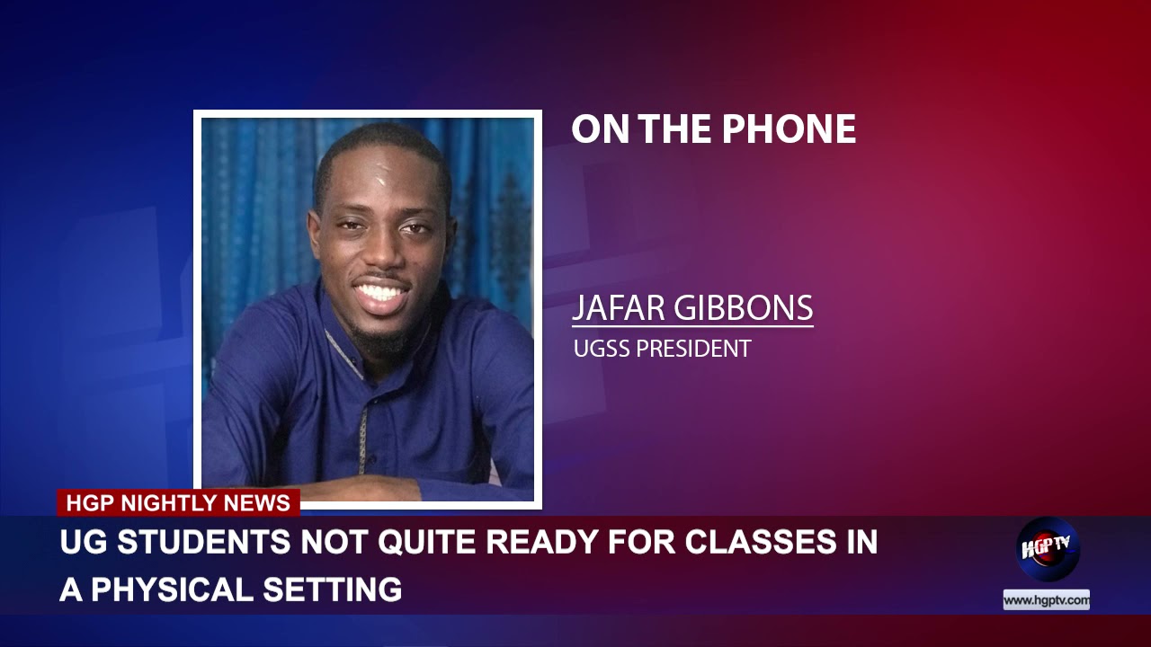 UG STUDENTS NOT QUITE READY FOR CLASSES IN A PHYSICAL SETTING