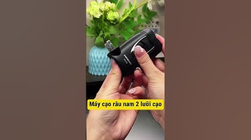 Máy cạo râu 2 lưỡi cạo tự mài bén