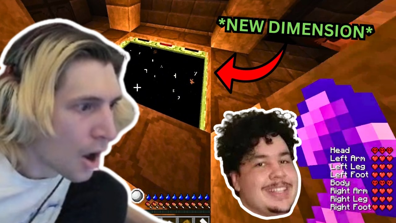 xQc is PROGRESSING FAST in RLCraft Dregora with Greek