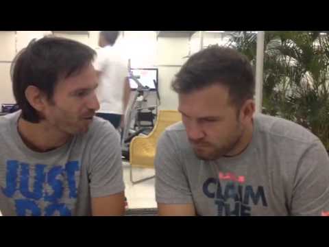 Christopher Kas: Backstage mit Alexander Waske