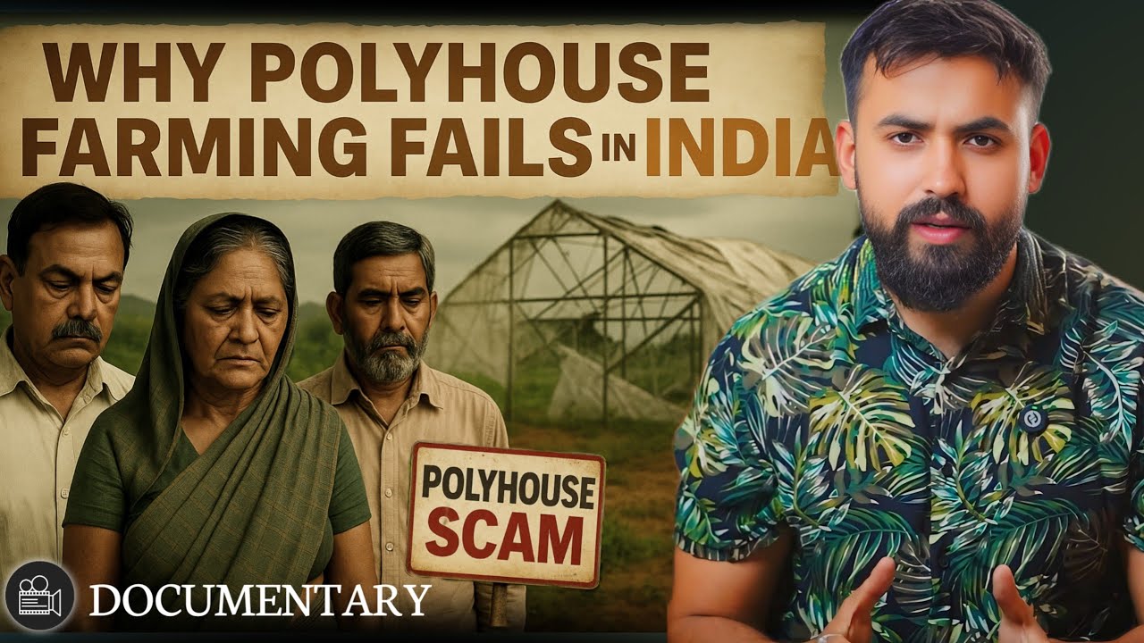 ⚠️ Why POLYHOUSE FARMING Fails in India 🇮🇳 | Documentary By Kisan Darbar