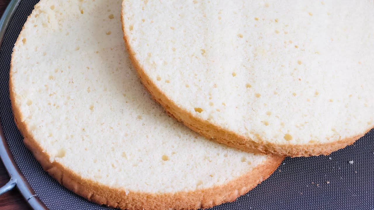 الكيك الإسفنجي الخطيررررر لاحلي تورتة   بدون محسنات وهش وطري جداspong cake