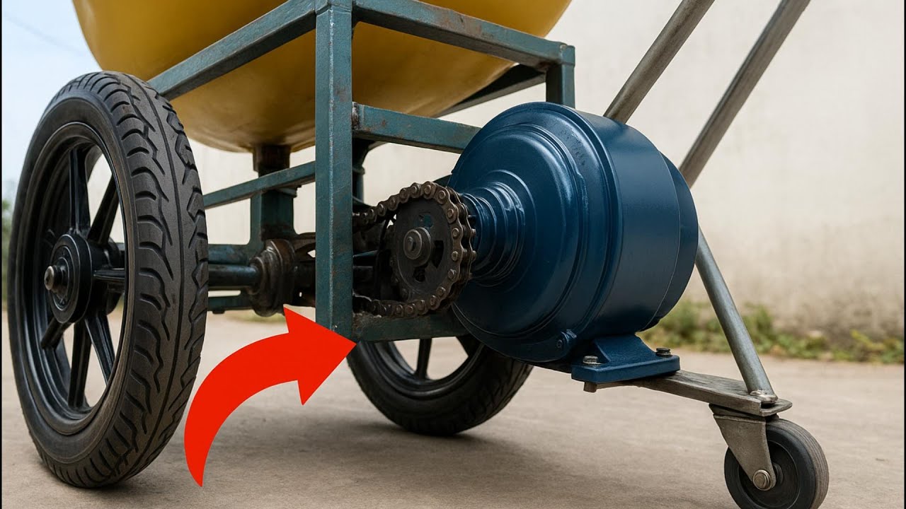 🛠️Electric-Powered Push Cart Make Heavy Tasks Effortless