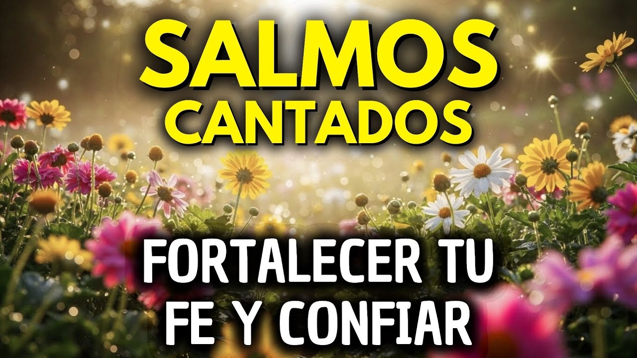 🕊️ Escucha estos SALMOS CANTADOS para Fortalecer Tu Fe y Confiar 🎵 ...