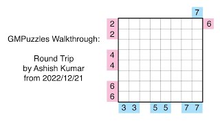 GMPuzzles - 2022/12/21 - Round Trip by Ashish Kumar