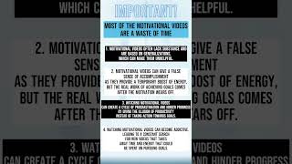 Motivational Videos = Waste Of Time?
