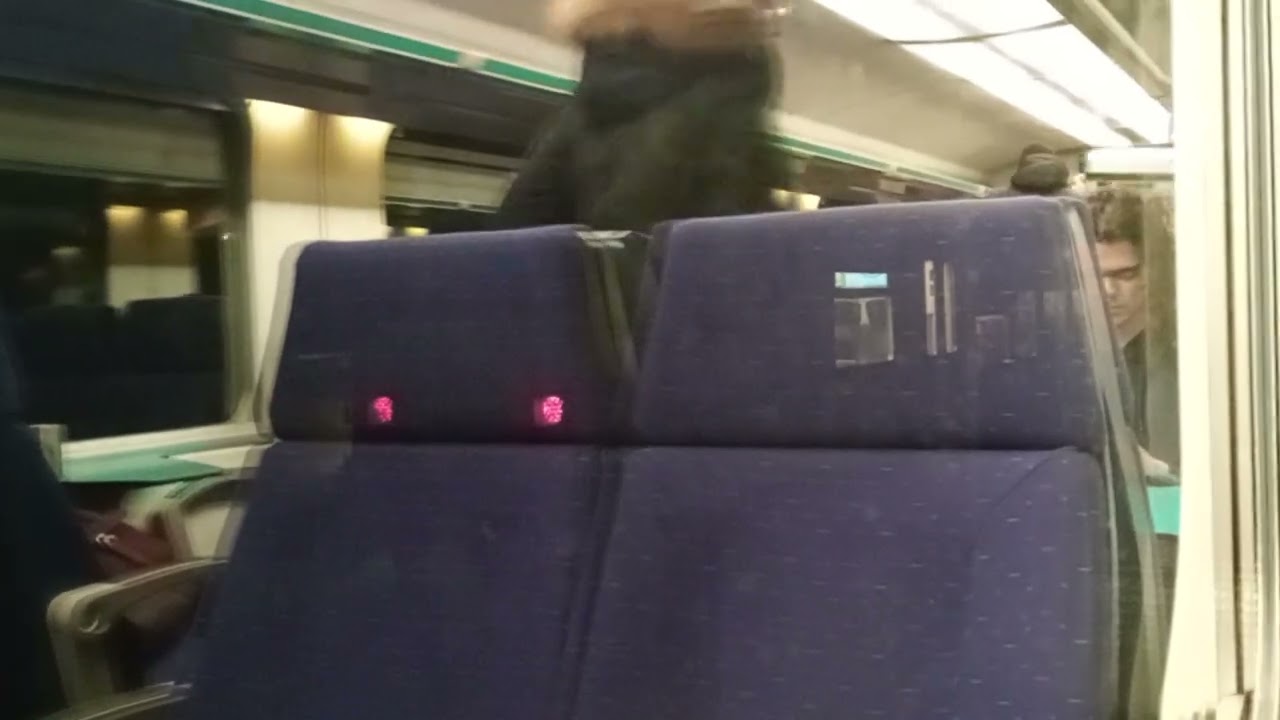 Racing with a S-train to Louvain la neuve until the bridge for Louvain la neuve 