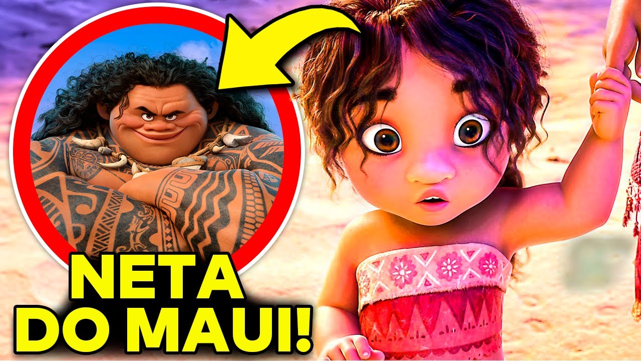 6 TEORIAS INCRÍVEIS Que Podem se Confirmar em MOANA 2!