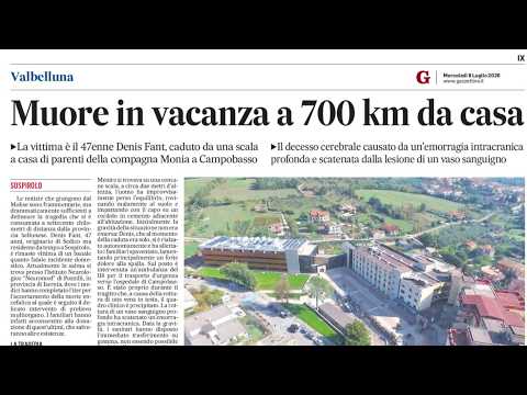 Video Vacanza tragica. Muore a 47 anni