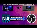 Como usar e instalar ndi en obs para transmitir la cmara con el celular  trabaja cmaras con wifi