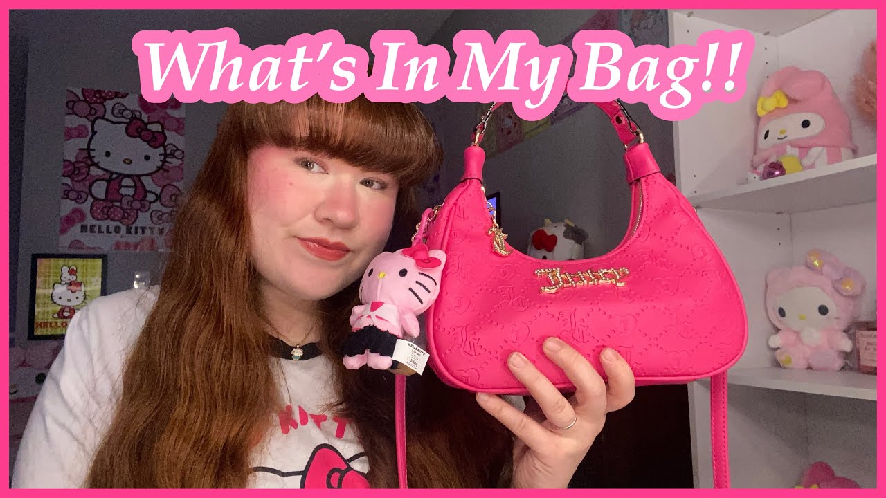 What’s In My Juicy Couture Bag 😍🩷🥰 YouTube