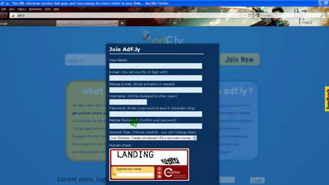 Make money with adfly fast