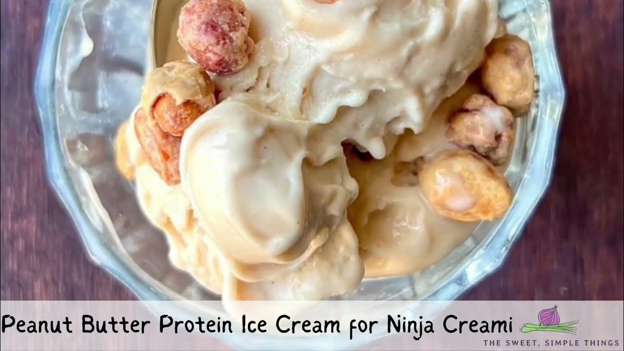 Peanut Butter Cup Ninja Creami Protein Ice Cream - Basics with Bails