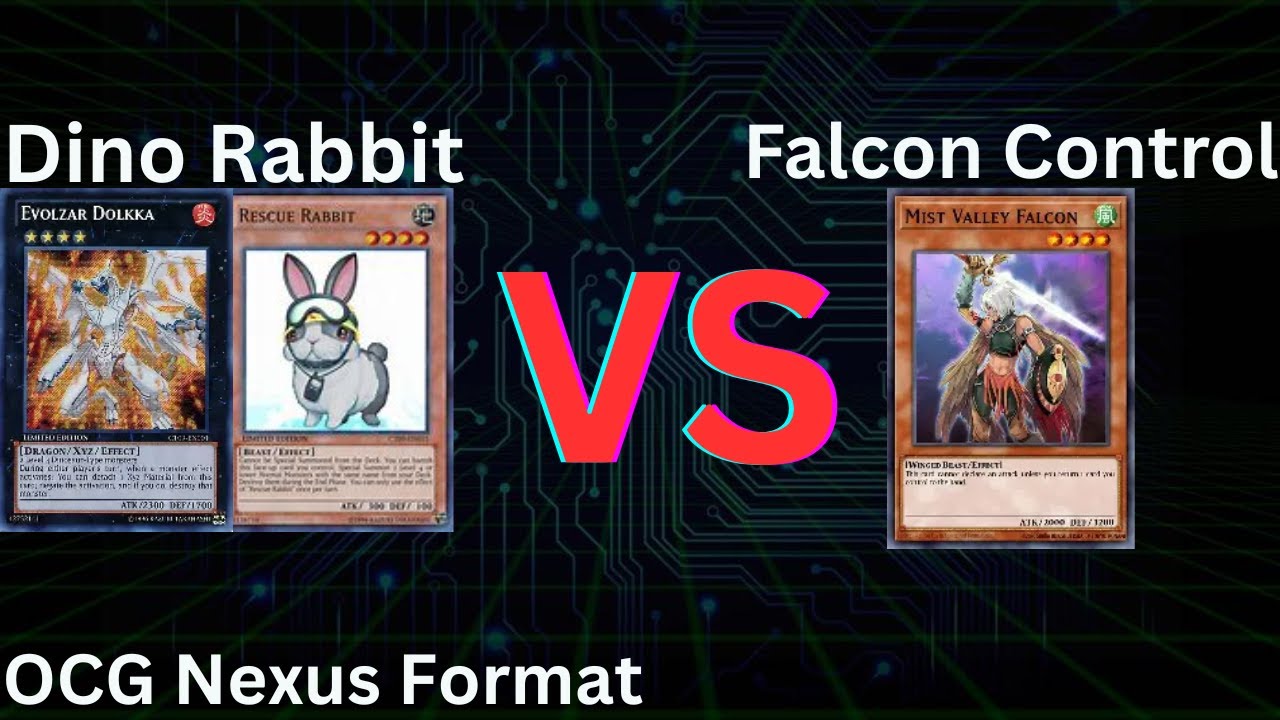 Dino Rabbit VS Falcon Control OCG Nexus Format