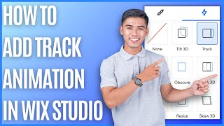 How to Add Track Animation in Wix Studio [Quick Guide]