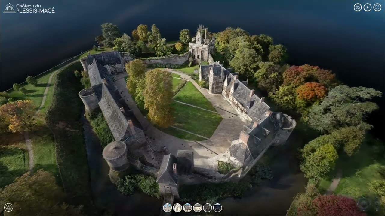 Visite virtuelle 3D du Château du Plessis-Macé