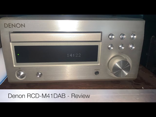 Denon RCD-M41DAB CD Player - Review #denon @1284vr - YouTube Denon RCD-M41DAB CD Player - Review #denon @1284vr - YouTube