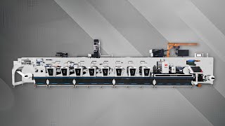 DBRY-L6370H Full servo flexo printing machine (150M/MIN)