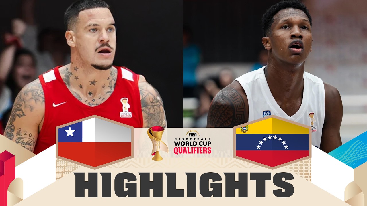 Chile 🇨🇱 v Venezuela 🇻🇪 | Highlights | FIBA Basketball World Cup 2027 Americas Qualifiers