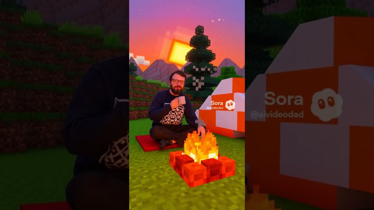 Жизнь человека, застрявшего в Minecraft 