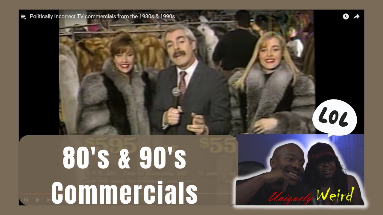 Politically Incorrect Commercials from the 80s & 90s | (Reaction) - YouTube