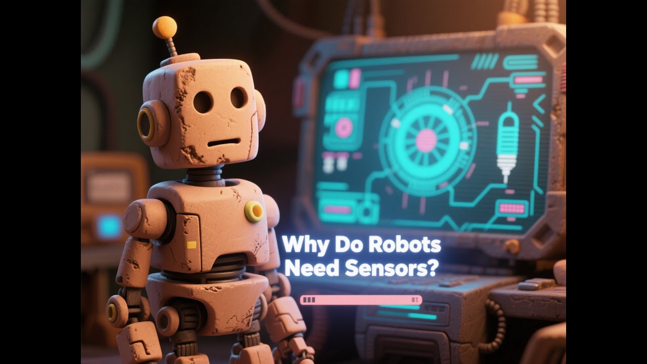 Why Do Robots Need Sensors | Why Do Robots Need Sensors | Robots And Sensors For Kids | STEM | Kids