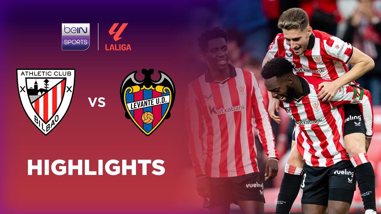 Athletic Club 4-2 Levante | LaLiga 25/26 Match Highlights