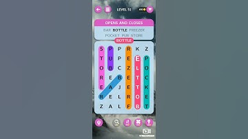 Level 51 - Level 60 Walkthrough - World of Word Search