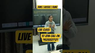 RMS, AISSEE & RIMC Live Class 2026 | Join Now | Defence Exam Preparation 📞 9528827121 #AISSEE2026