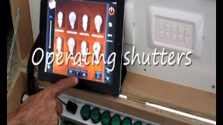 T-Control home automation system controlled by IPAD throw RTI