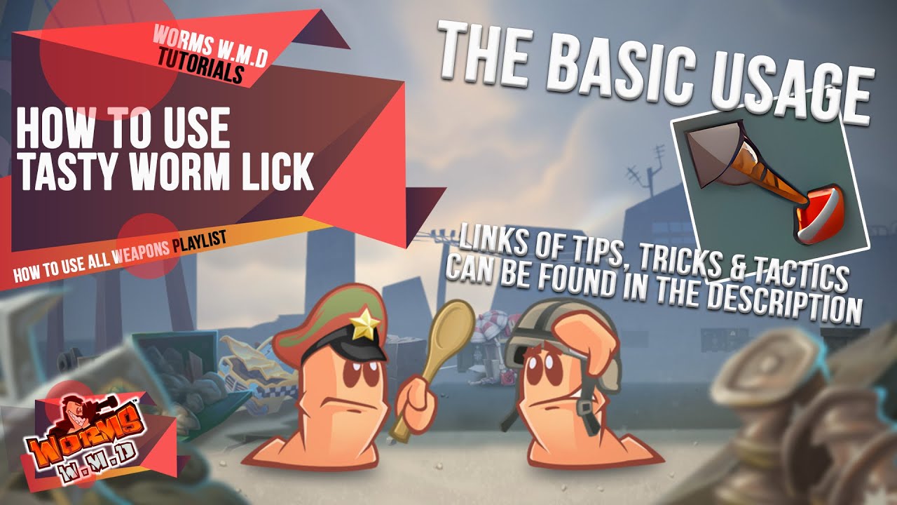 How To Use Tasty Worm Lick Worms W.M.D Tutorials YouTube