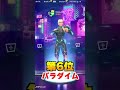 このスキン誰が使ってるの？#フォートナイト