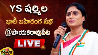 YS Sharmila Election Campaign LIVE | Payakaraopeta | AP Elections 2024 | Nyaya Yatra | Mango News