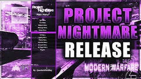 [MW2/1.14/SPRX] Project NightMare + Download! (BEST MW2 SPRX
